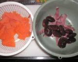 紫花豆のスピードサラダ作り方1写真