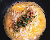 簡単♪ちりめんじゃこと納豆のとん平焼き作り方3写真