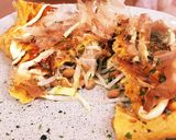 簡単♪ちりめんじゃこと納豆のとん平焼き作り方5写真