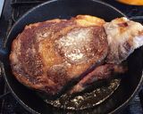 肉！スキレットで！1ポンドステーキ作り方8写真