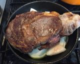 肉！スキレットで！1ポンドステーキ作り方9写真