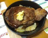肉！スキレットで！1ポンドステーキ作り方10写真