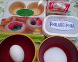 ☆ショコラチーズケーキミニタルト☆作り方1写真