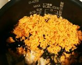 鮭とひじきご飯作り方3写真