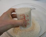 無印の土釜「おこげ」で直火炊きご飯作り方1写真