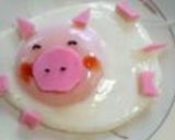かわいい♡ブタさんの目玉焼き♡作り方4写真