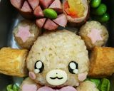 キャラ弁☆プリキュア☆モフルン☆全身作り方5写真