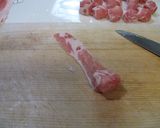 豚肉コロコロ照り焼き作り方2写真