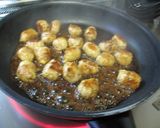 豚肉コロコロ照り焼き作り方4写真