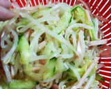 ★しょうが焼きのタレで簡単サラダ★作り方10写真