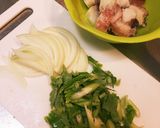 タコとセロリのパスタ〔オイルベース〕作り方1写真