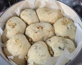 ルクルーゼで焼くチョコとクルミのパン作り方10写真