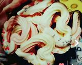 ピンクの♡ハート絞り出しクッキー作り方17写真