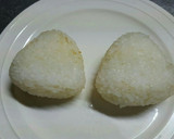 残りご飯を蒲焼きのタレで簡単焼きおにぎり作り方4写真