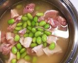 大メスティンで鶏豆ご飯作り方3写真