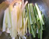アスパラとセロリの浅漬け作り方1写真