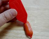 【宇宙人ソーセージ】いないいないばあパン作り方4写真
