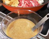 新提案！うどんが旨い濃厚“ねぎ味噌豚鍋”作り方5写真
