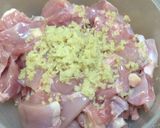 漬けて焼くだけ♪鶏肉の酢生姜焼き作り方1写真