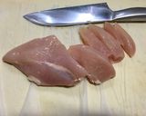 チキンの甘辛スティック作り方1写真