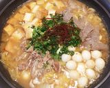 新提案！うどんが旨い濃厚“ねぎ味噌豚鍋”作り方7写真