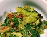 納豆のタレでかき菜のお浸し 常備菜１品に作り方2写真