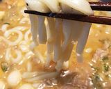 新提案！うどんが旨い濃厚“ねぎ味噌豚鍋”作り方8写真