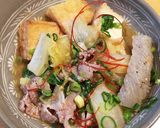 新提案！うどんが旨い濃厚“ねぎ味噌豚鍋”作り方9写真