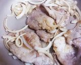 豚の梅酢ソース焼き作り方5写真