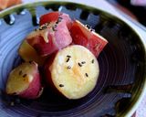 薩摩芋の白味噌煮。作り方5写真