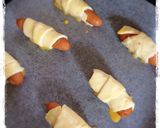 パイシートでおやつ♪ミニソーセージパイ作り方4写真