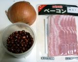 フェイジョン ～小豆で作る豆かけご飯風～作り方1写真