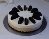 カフェ・オレオ♡二層レアチーズムース作り方23写真