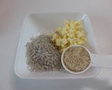 カルシウムたっぷり☆ちりめん食パン♪作り方1写真