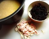 鶏皮とひじきde炊き込みご飯♡ｼｯｶﾘ味作り方2写真