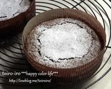 簡単混ぜるだけ！濃厚チョコレートケーキ♡作り方10写真