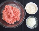 肉汁あふれるハンバーグ作り方4写真