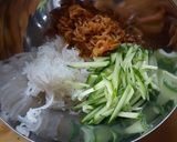 リメイク★切り干し大根の煮物で春雨サラダ作り方3写真
