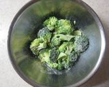 ブロッコリーの天ぷら☆ウニ風味作り方3写真