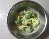 ブロッコリーの天ぷら☆ウニ風味作り方4写真