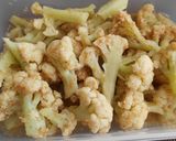 カリフラワー☆胡麻酢味噌和え作り方4写真