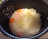 美味しい7倍粥と野菜を同時調理！作り方7写真