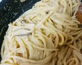 生クリーム無し☆きのこの和風カルボナーラ作り方9写真