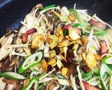 生蕎麦を使った☆和風ペペロンチーノ☆作り方7写真