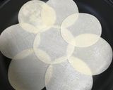 餃子の皮で餅チーズ挟み焼き作り方2写真