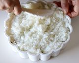 ひな祭りに　お花の「ちらし寿司ケーキ」作り方6写真