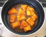 煮崩れなし簡単！かぼちゃそぼろ煮作り方4写真