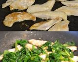 鶏むね肉とほうれん草の味噌炒め【作りおき作り方3写真