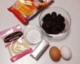 ワンボールで簡単♡ガトーショコラ♪作り方1写真