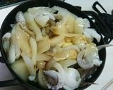 STAUBで水要らず。聖護院でいか大根♪作り方4写真
